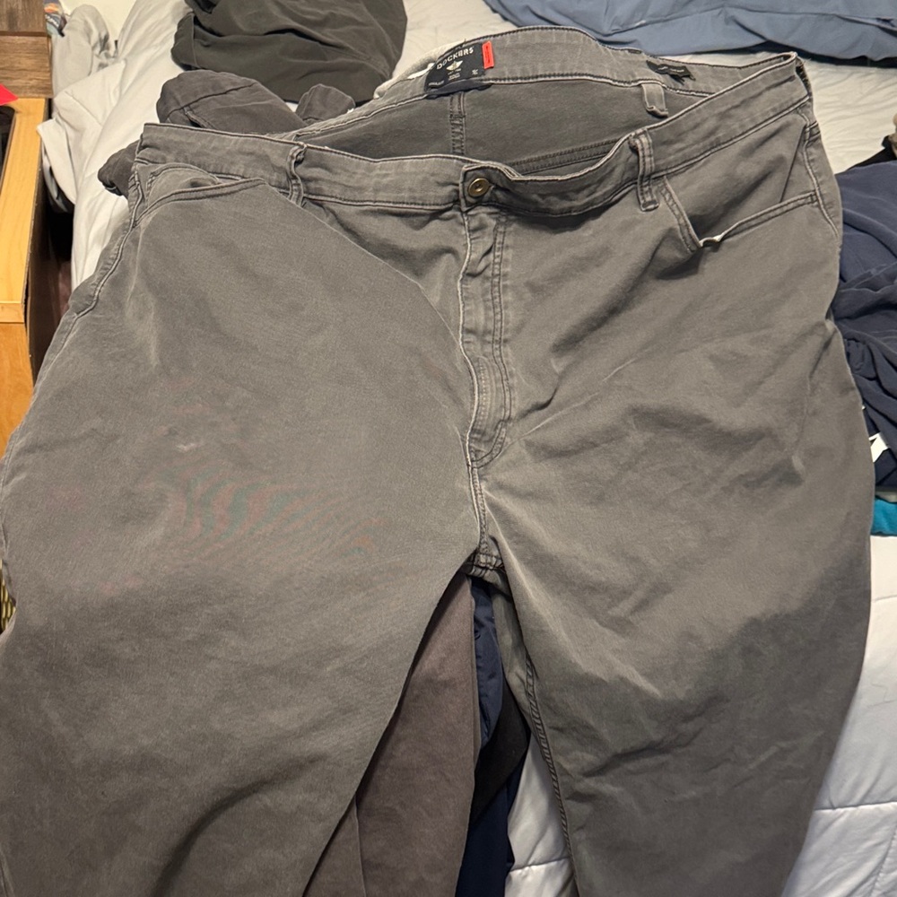 Dockers Charcoal Trousers